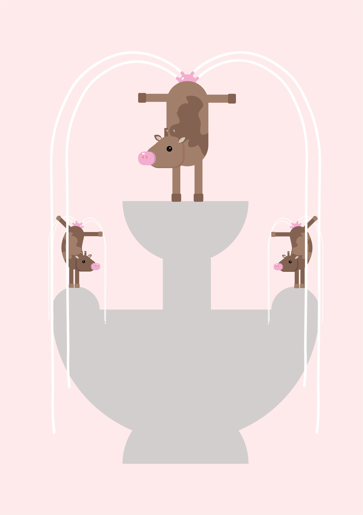 Dancing Cows illustration project